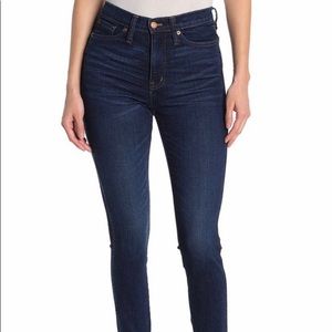 Madewell 10” High-Rise Skinny Jeans Lynchburg Wash
